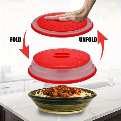 Collapsible Microwave Lid