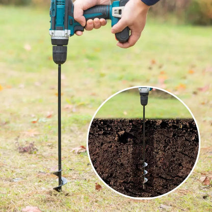 Garden Spiral Hole Drill Planter -6.6cm X 42cm