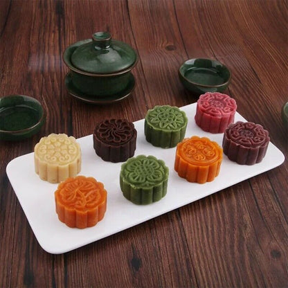 10Pcs/set Cake Mould With Stamps