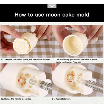 10Pcs/set Cake Mould With Stamps