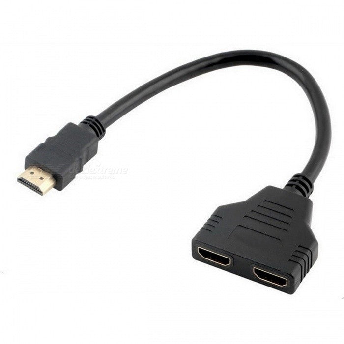 HDTV Splitter Cable 1.4 Version, 1 Male to 2 Female