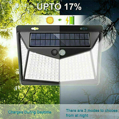 2Pcs Motion Sensor Solar LED Light