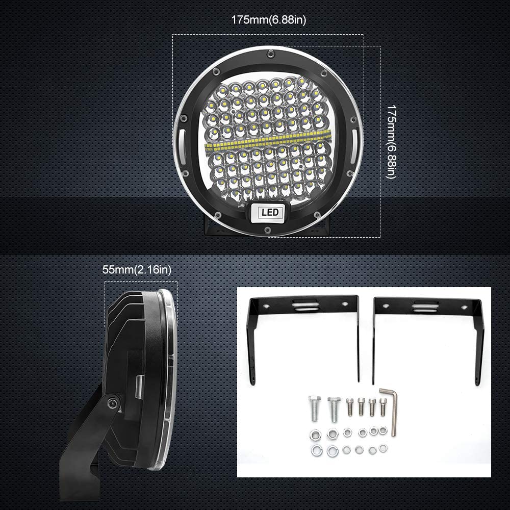 300W LED Work Light Bar Spot Beam