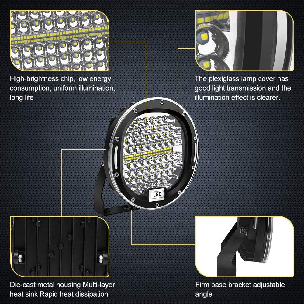 300W LED Work Light Bar Spot Beam