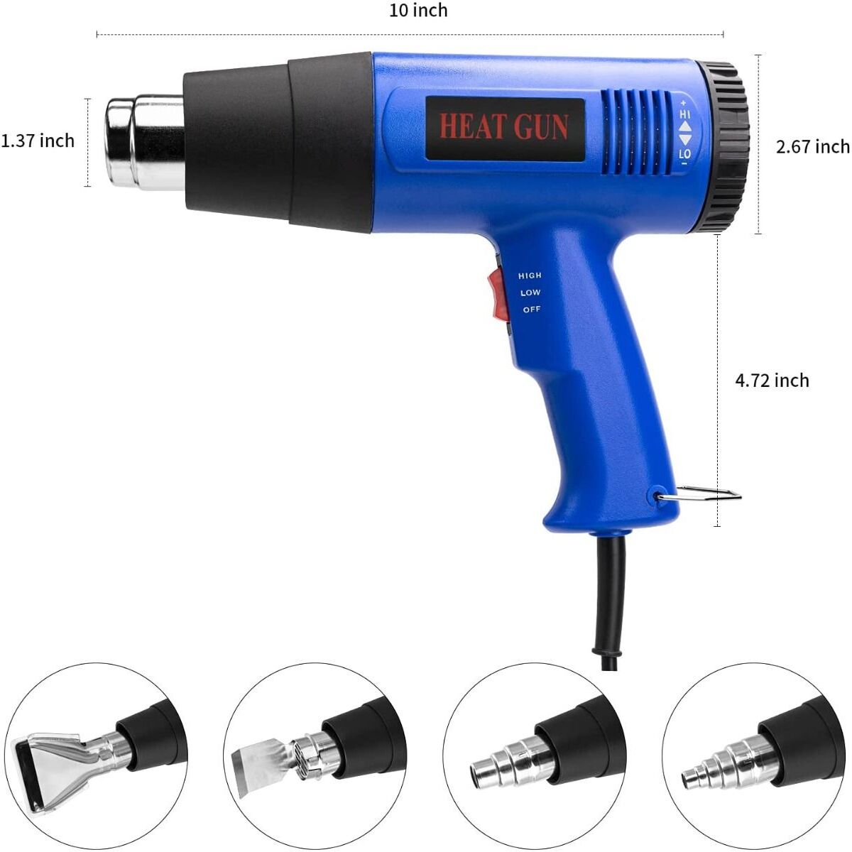 1800W Electric Heat Gun