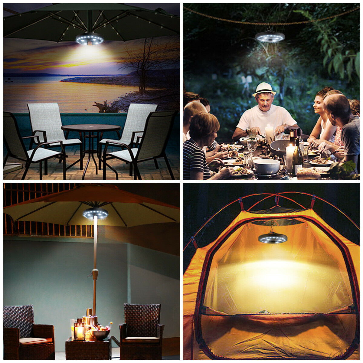 LED Patio Umbrella Night Lights