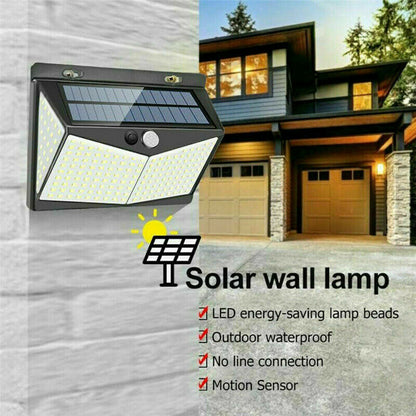 2Pcs Motion Sensor Solar LED Light