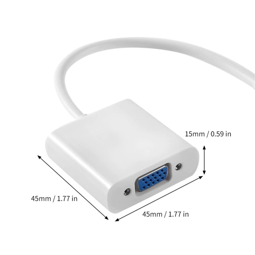 Mini DP to VGA Adapter