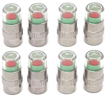 Tire Air Alert Pressure Cap Valve Gauge