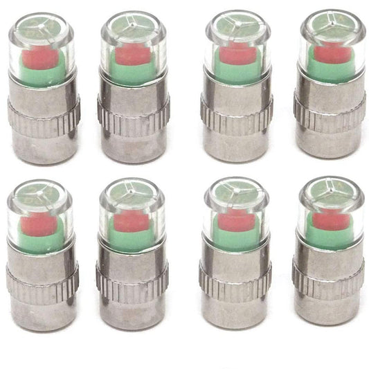 Tire Air Alert Pressure Cap Valve Gauge