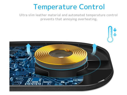 3x10W Fast Wireless Charger Station