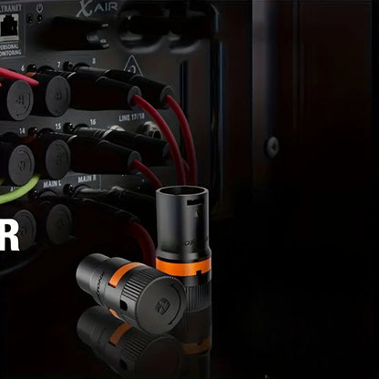 1Pair /XLR Male & Female Compatible With Microphones, Mixers