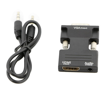 Female HDTV to VGA Male Converter Adapter