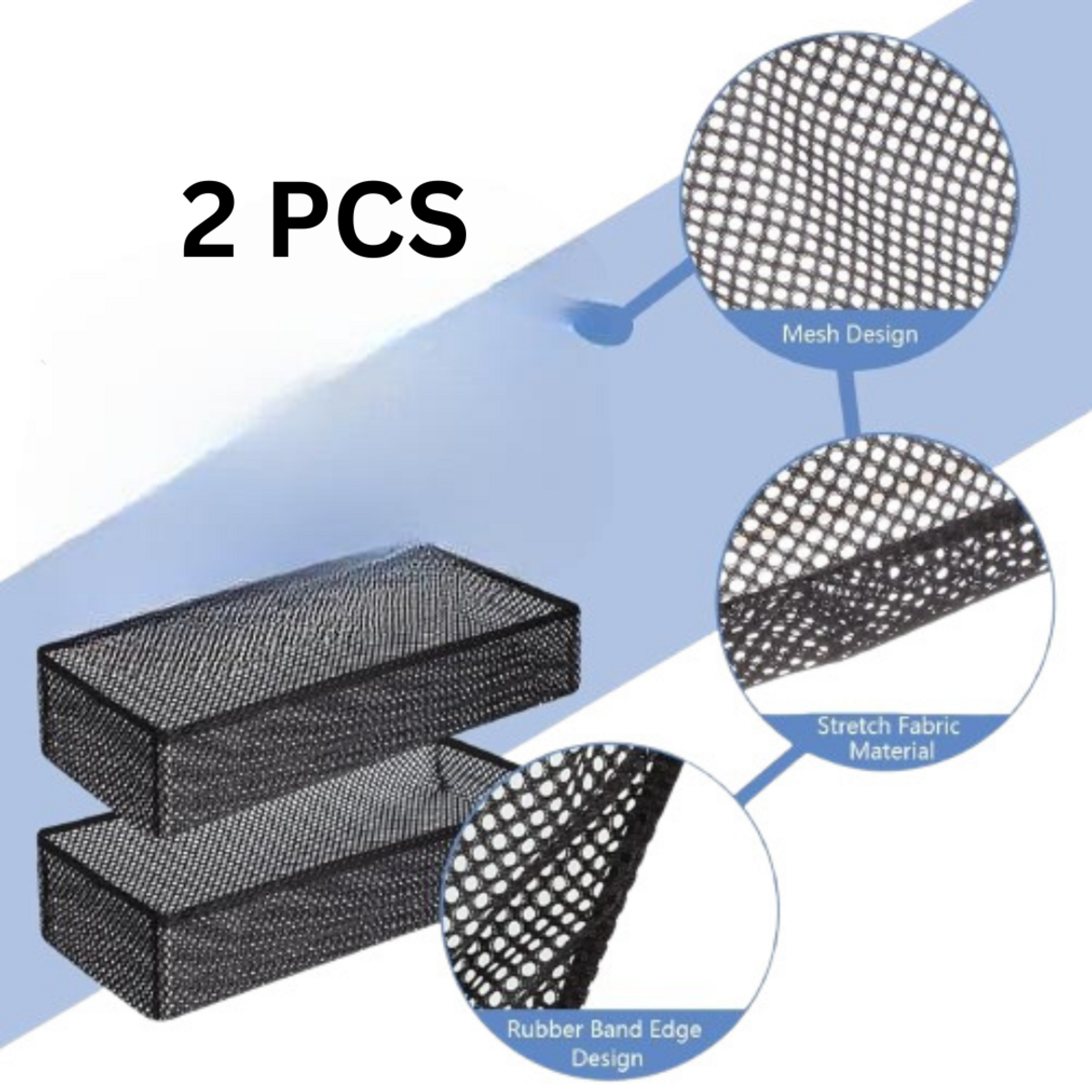 2 Pcs Floor Register Vent Cover Filter Net
