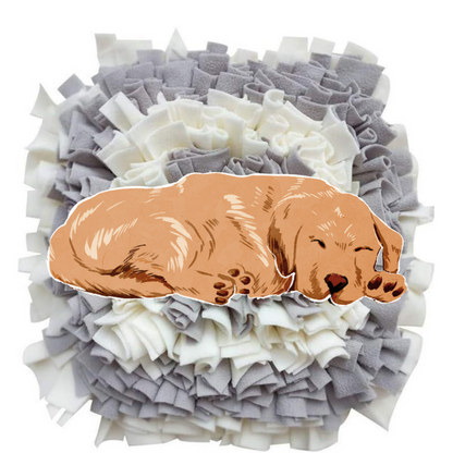 Pet Snuffle Mat-Grey