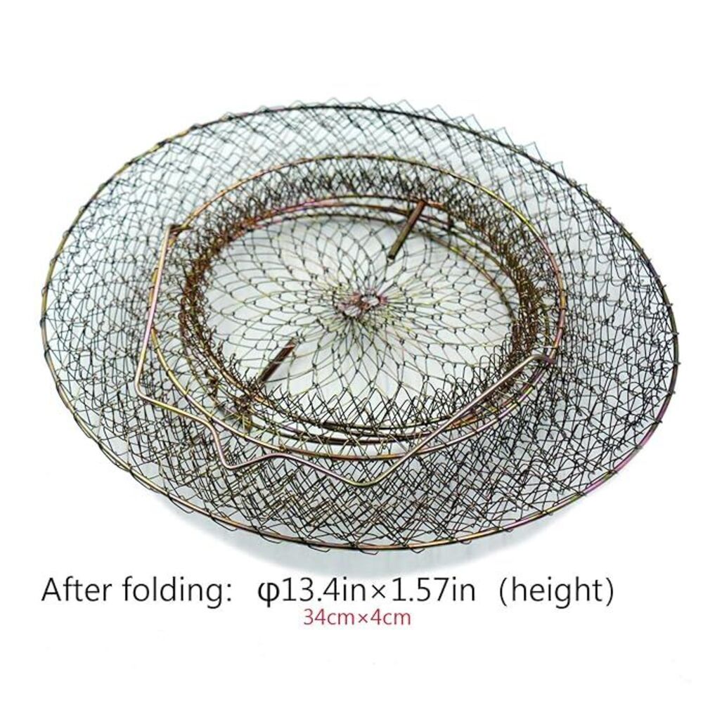 Rustproof Collapsible Fish Basket