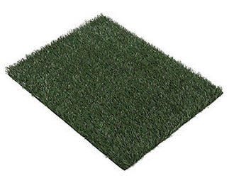 only one grass mat