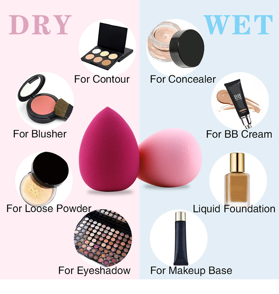 Soft Makeup Sponge for Foundation Blending