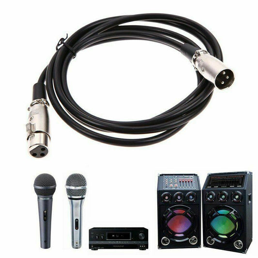 3-Pin XLR Male to Female Cable