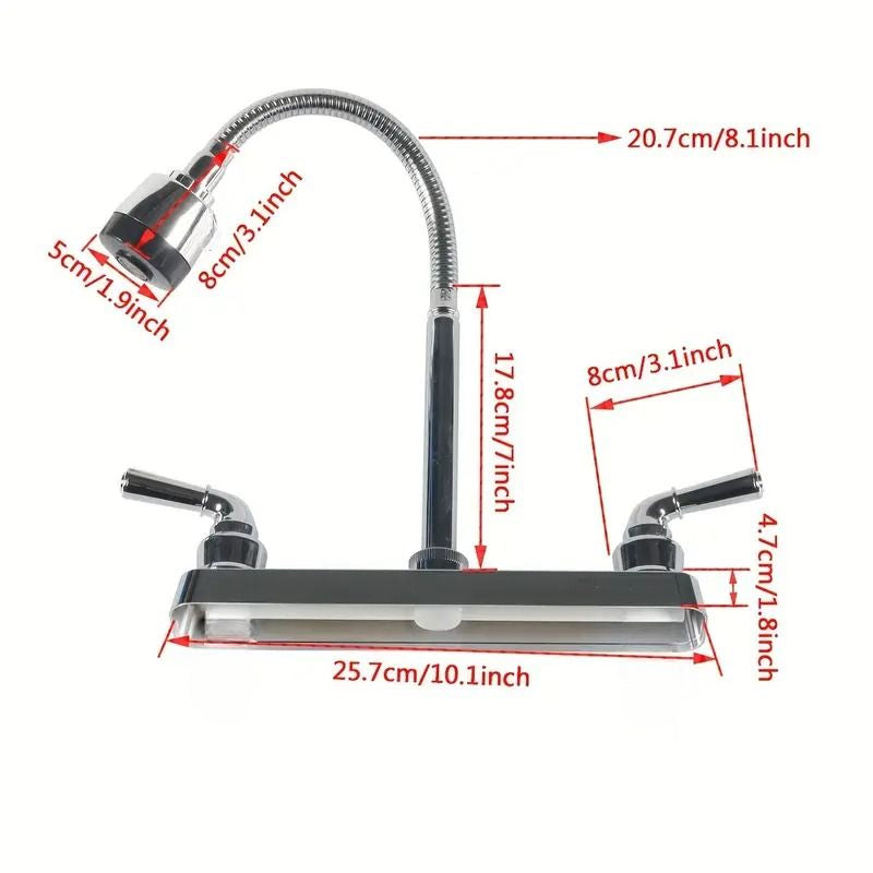 360 Degree RV Kitchen Faucet Replacement