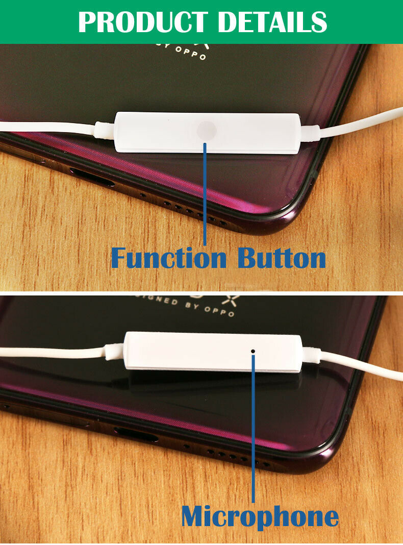 Type C Earphone For Smartphone
