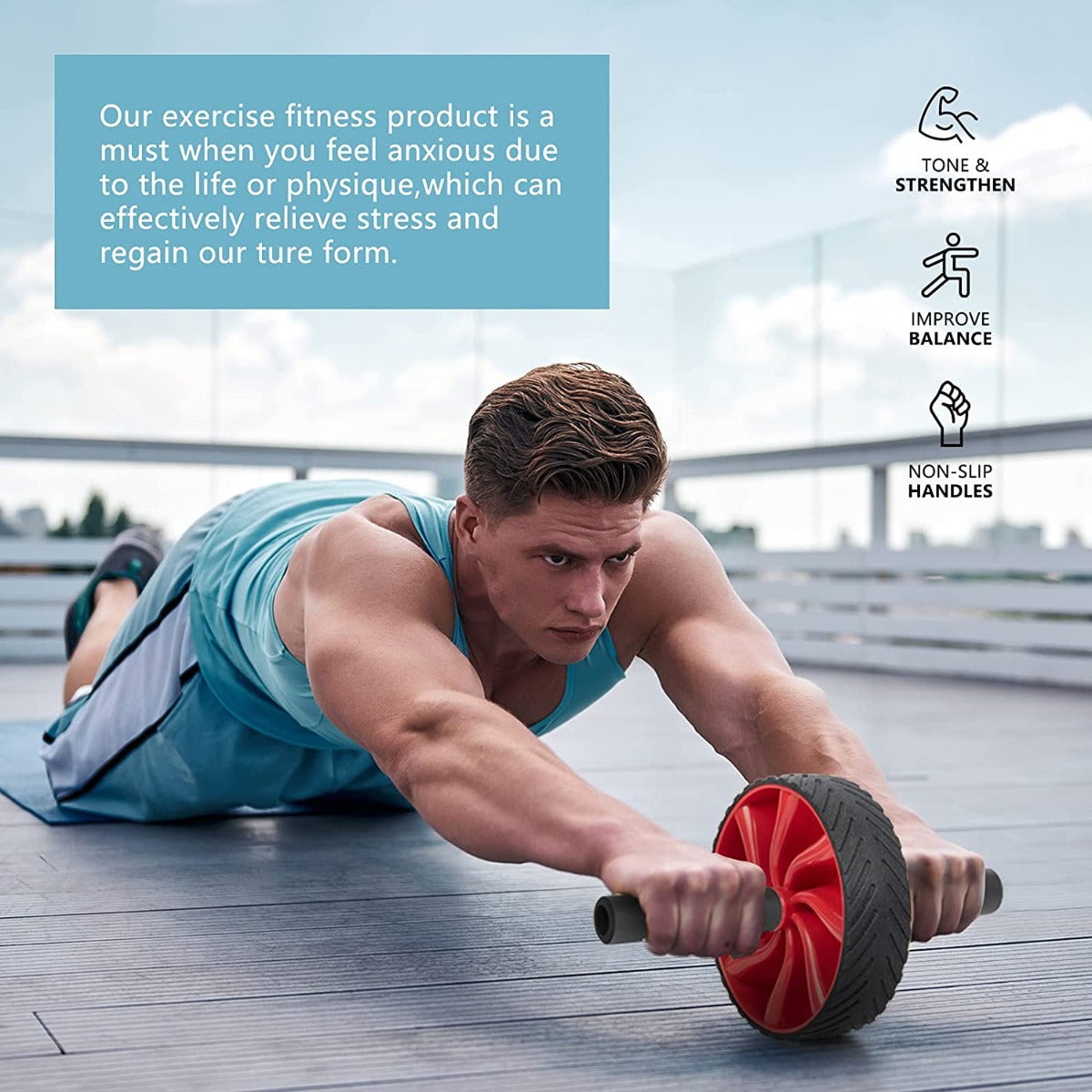 Ab Wheel Exercise Roller