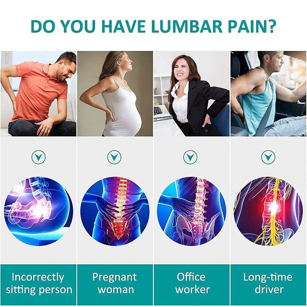 Car Lumbar Back Support Pillow-Neck Support