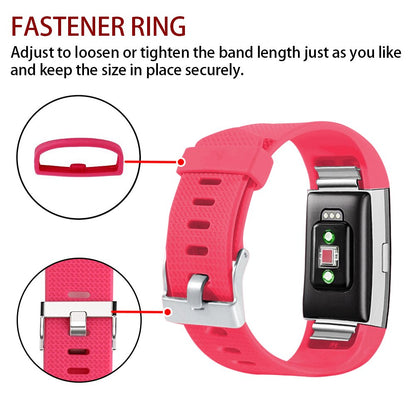 Fitness Tracker Normal Rubber band-Pink-S
