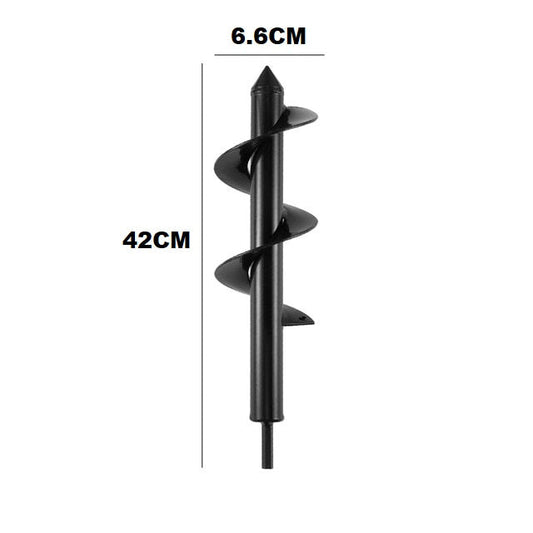 Garden Spiral Hole Drill Planter -6.6cm X 42cm