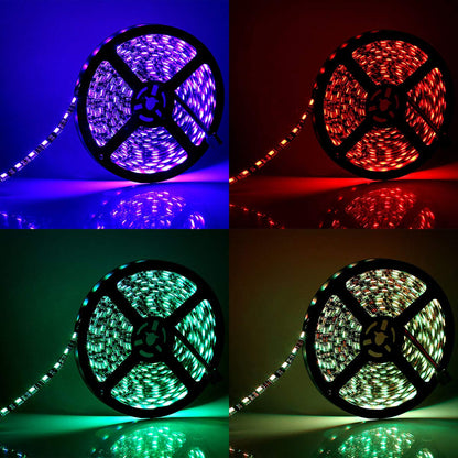 300 LED 5050 RGB LED strip With Adapter
