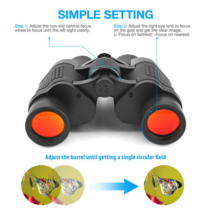 60x60 Binoculars