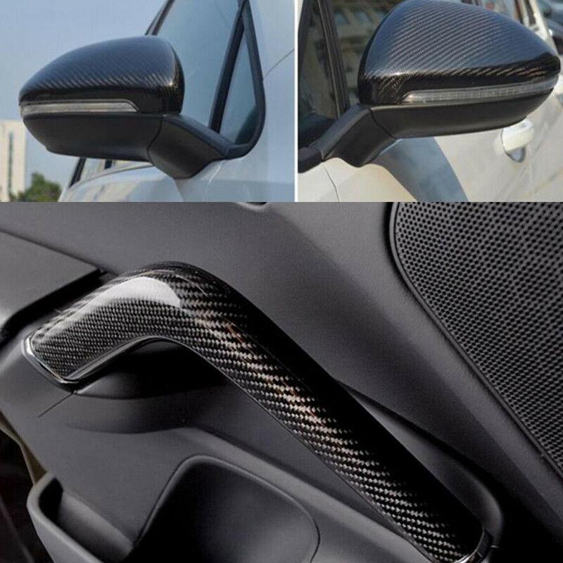 Black Carbon Fiber Sticker