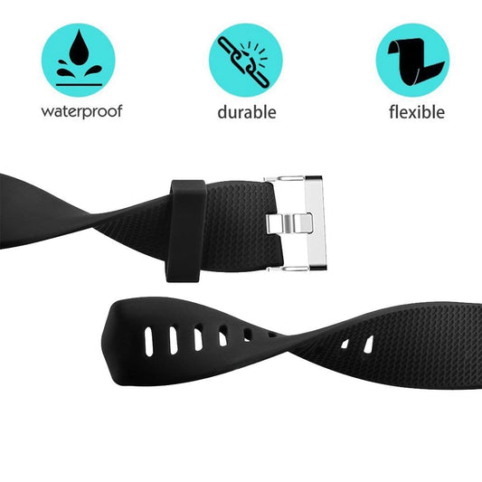 Fitness Tracker Normal Rubber band-Black-L