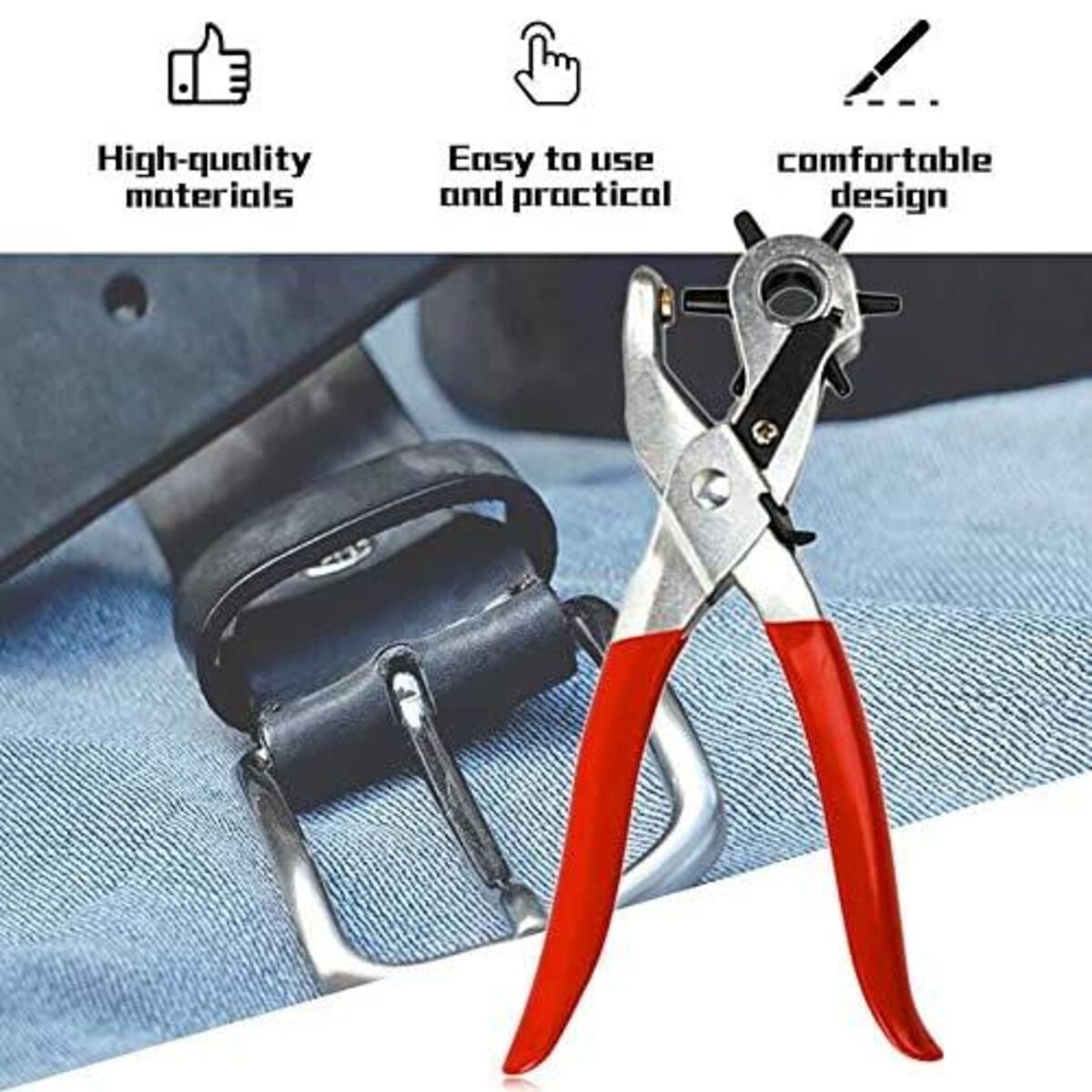 Leather Belt Hole Puncher Tool