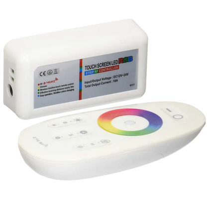 10M RGBWW LED Light With Touch Screen Controller & Adapter