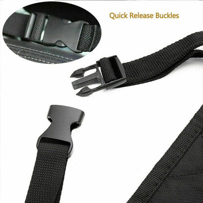 Zipper Dog Car Seat Cover