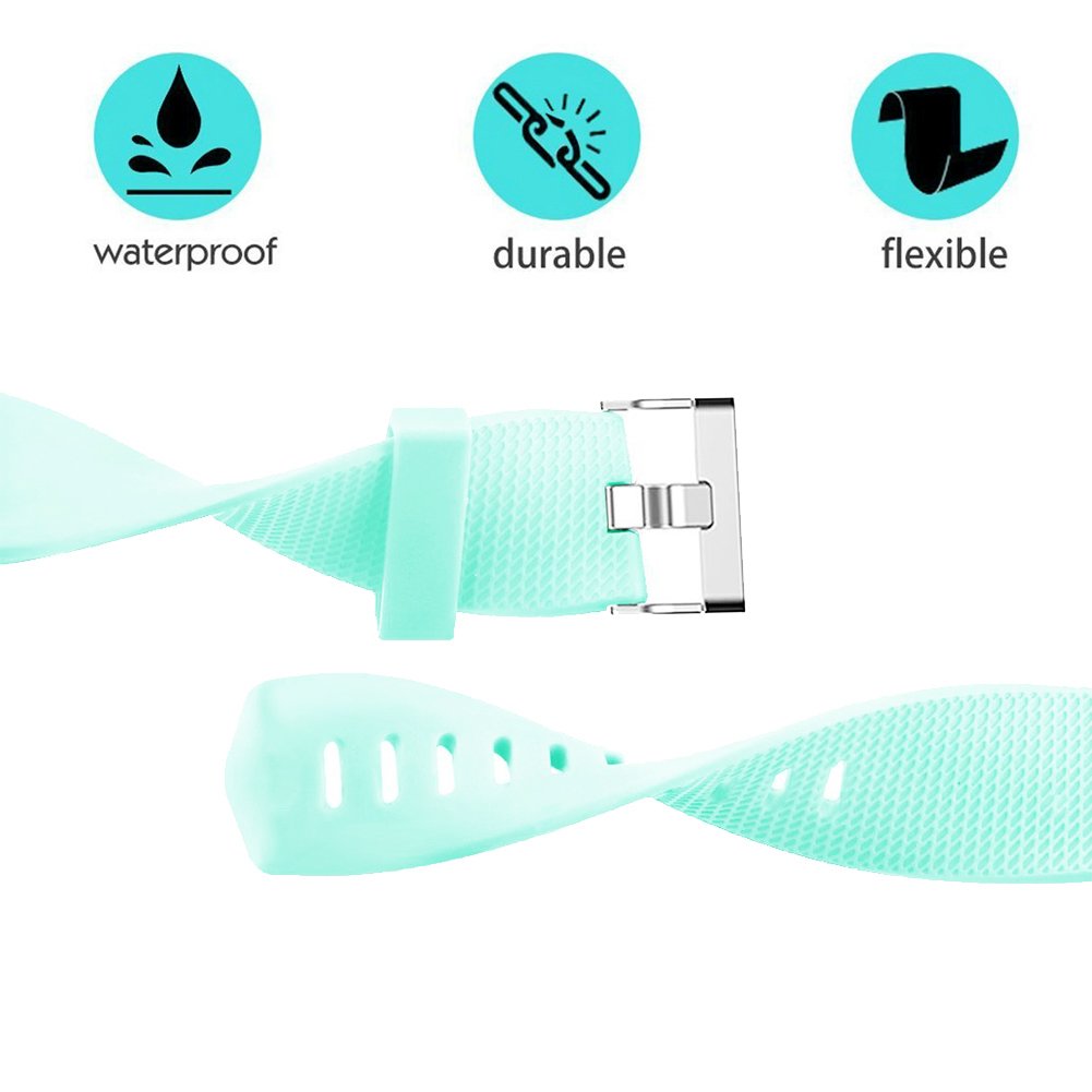 Fitness Tracker Normal Rubber band-Mint-L
