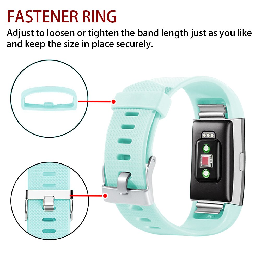 Fitness Tracker Normal Rubber band-Mint-S