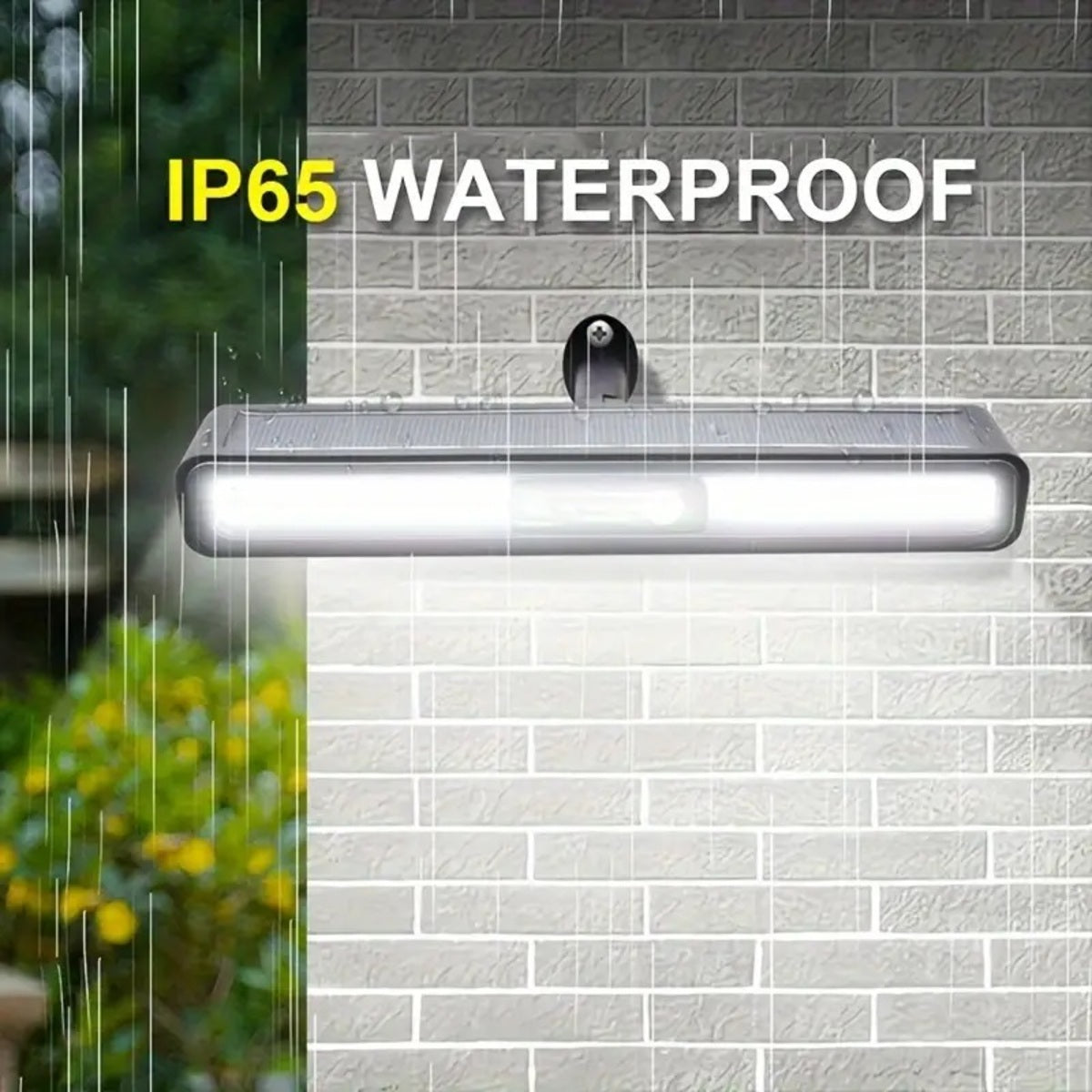 Solar Motion Sensor Light - Waterproof 36 LEDs Outdoor Wall Lamp