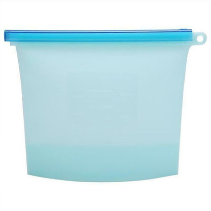 Reusable Food Storage Bags-Blue-1500ml