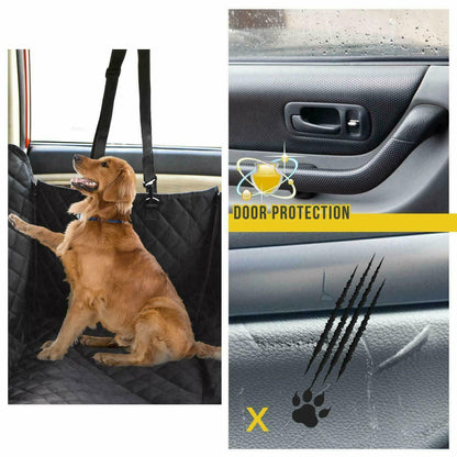 Zipper Dog Car Seat Cover