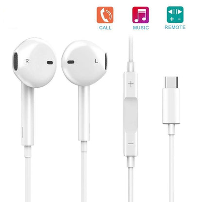 Type C Earphone For Smartphone