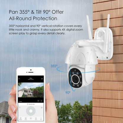 Wireless IP PTZ Camera