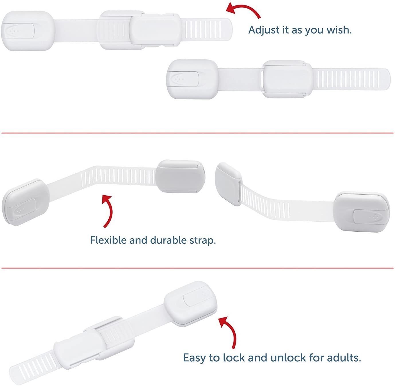 baby cabinet child safety locks 4PCS