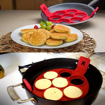 1pc Silicone Non-stick Baking Cookie Mold, Cake Mold, Pancake Mold