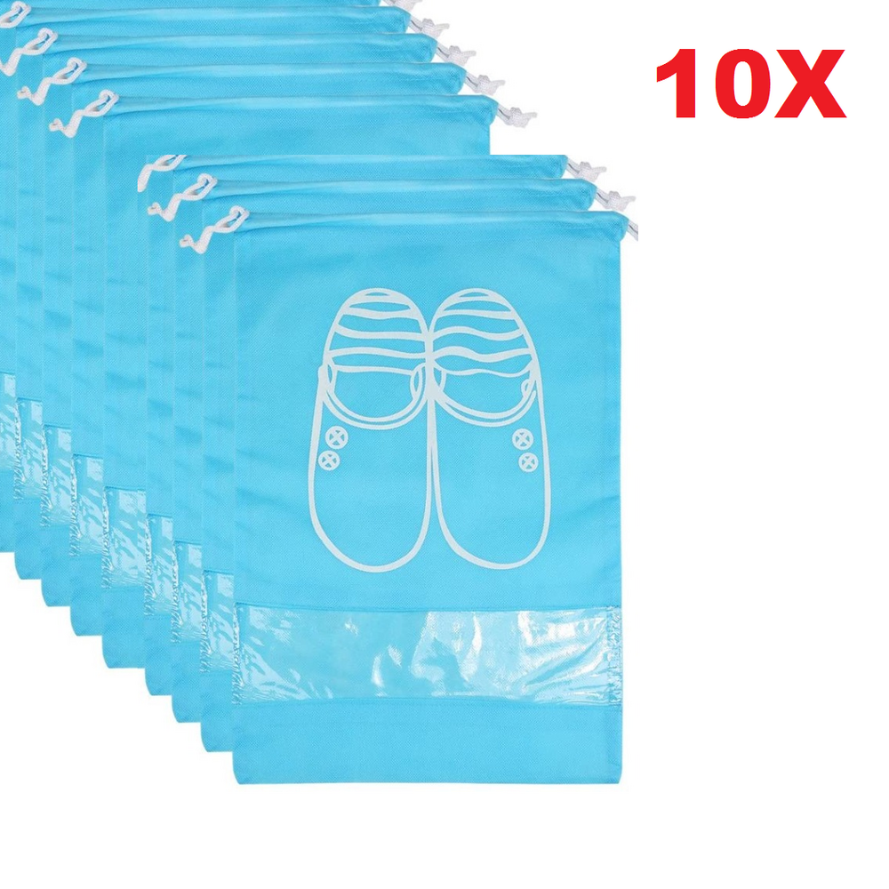 10Pcs Travel Shoe Bags Organizer Storage Bags