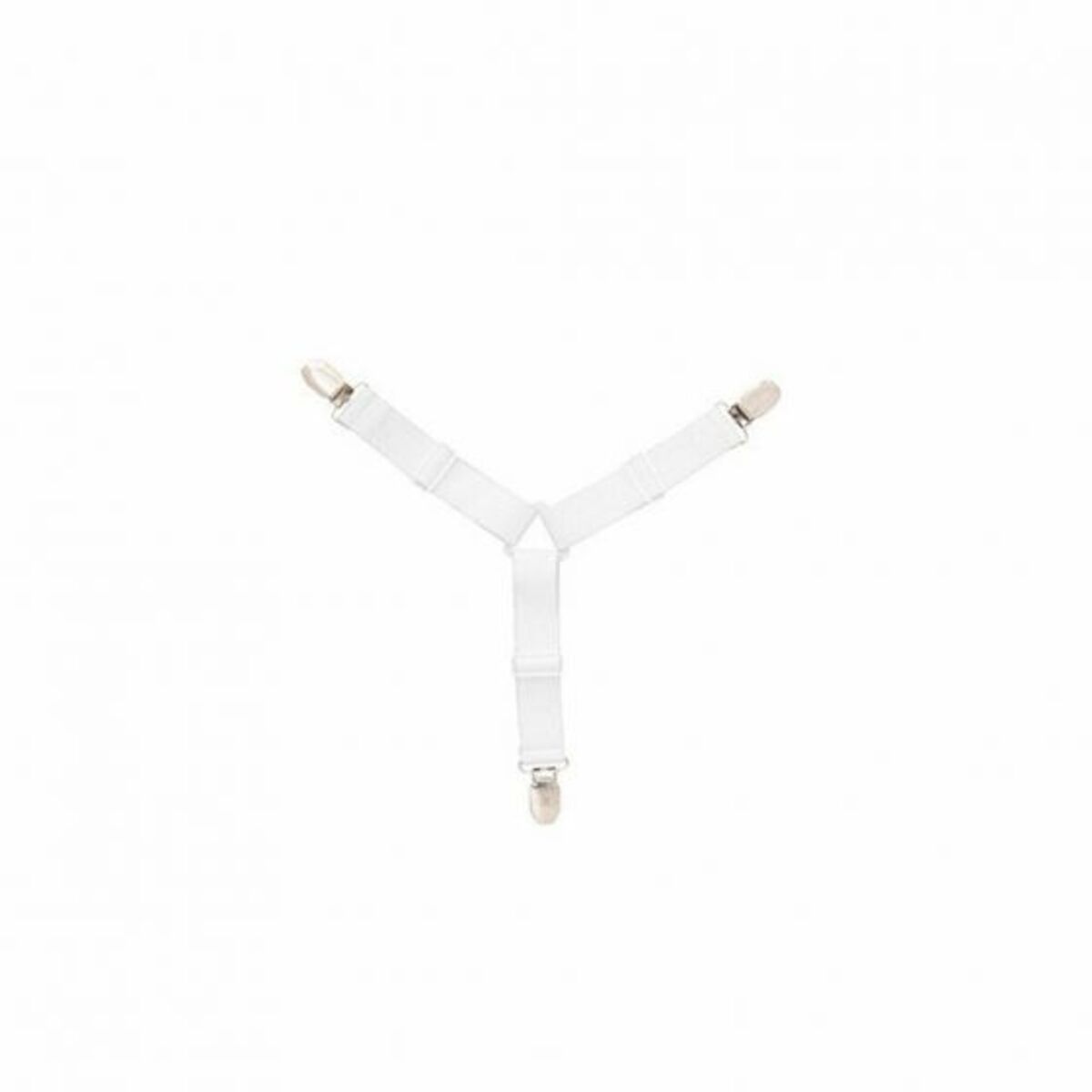 Triangle Bed Mattress Sheet Clip-White
