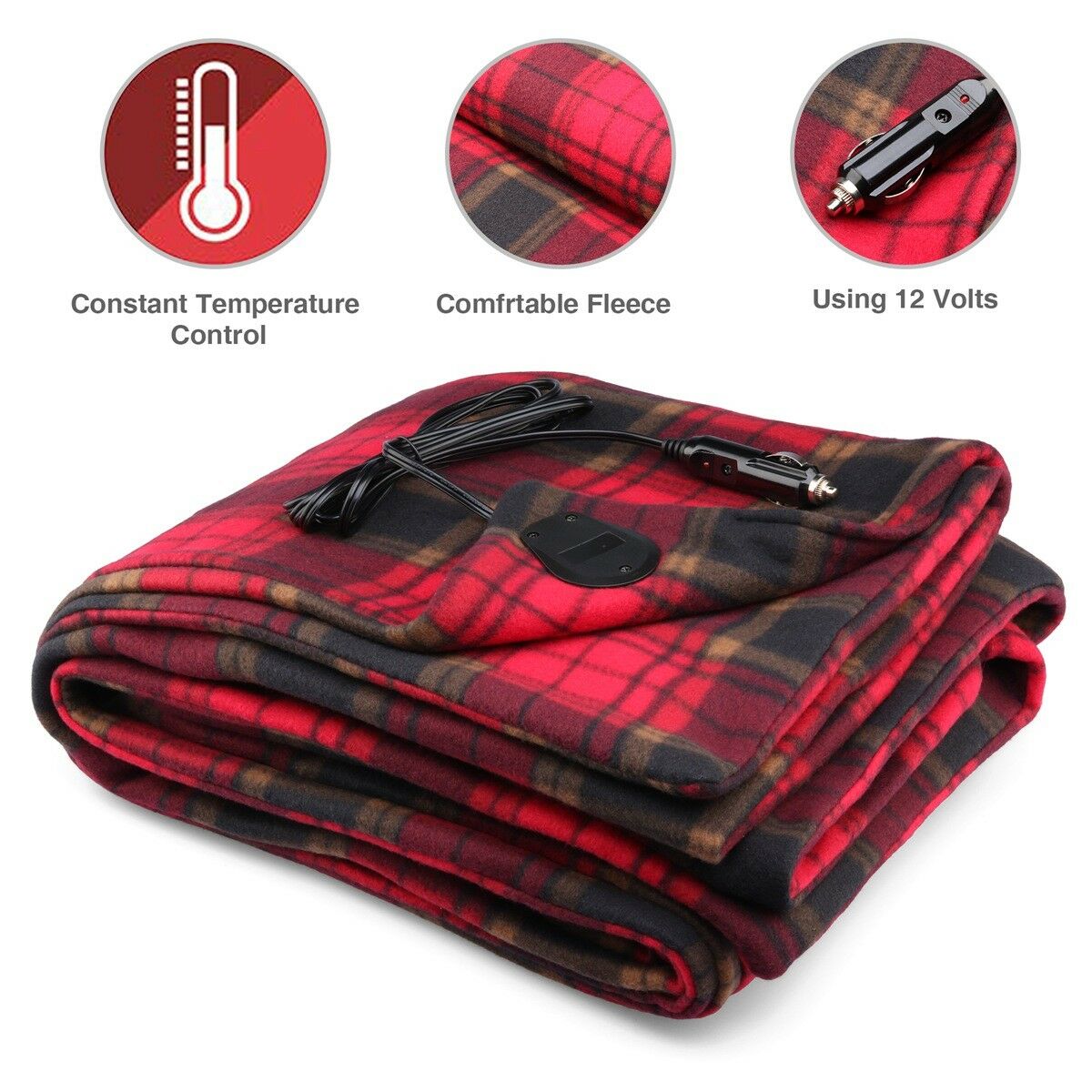 Electric 12V Heated Blanket