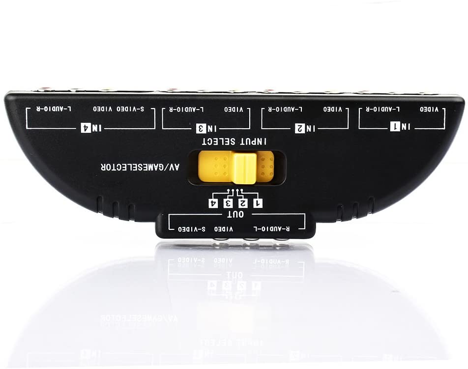 4 Way RCA Splitter With Cable
