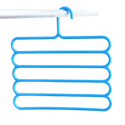 Multi-Purpose 5 Layer Pants Clothes Hanger